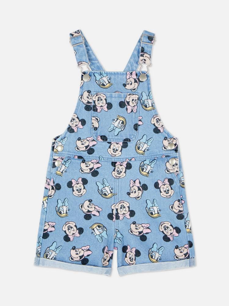 Jardineira Jeans Minnie