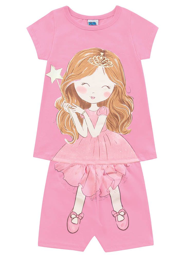 Pijama Blusinha e Shorts