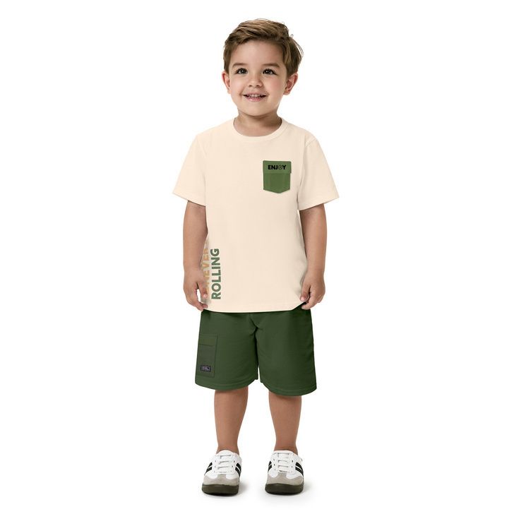 Conjunto Camiseta e Bermuda