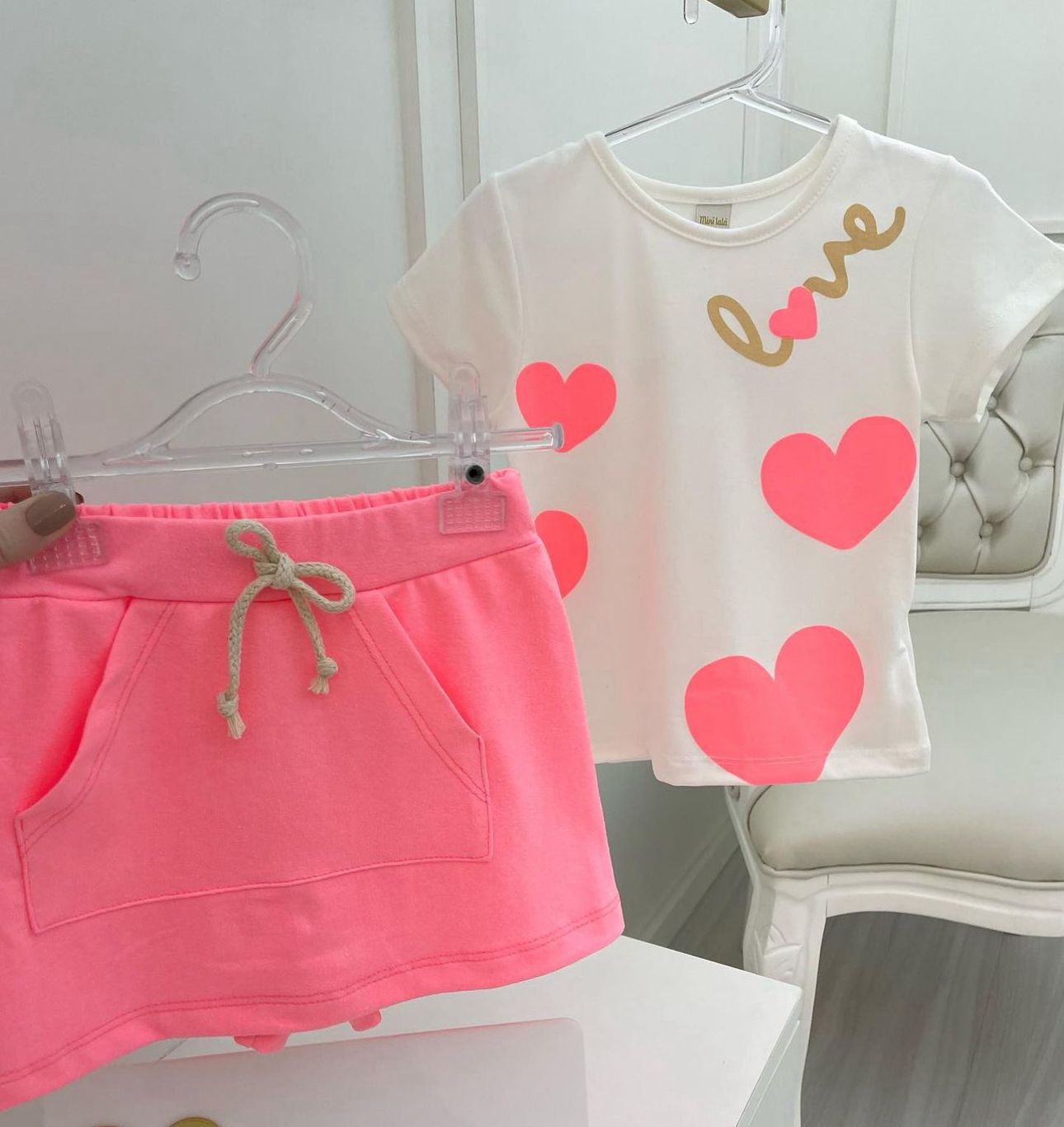 Conjunto Blusinha e Saia