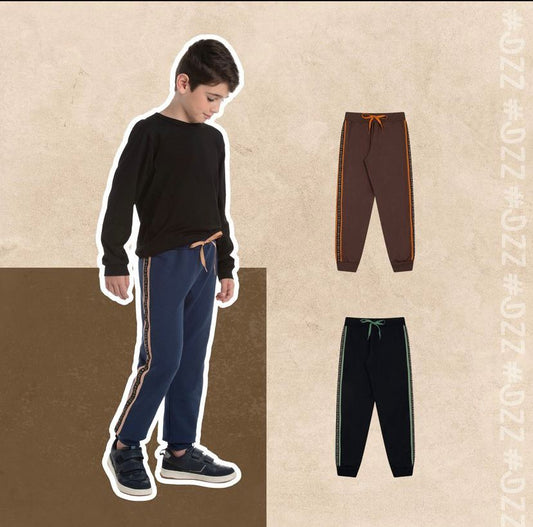 Calça Moletom Listra do lado Duzizo