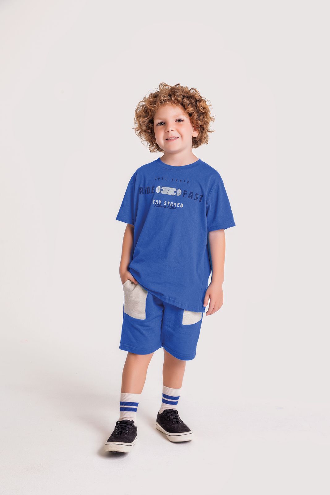 Conjunto Camiseta e Shorts