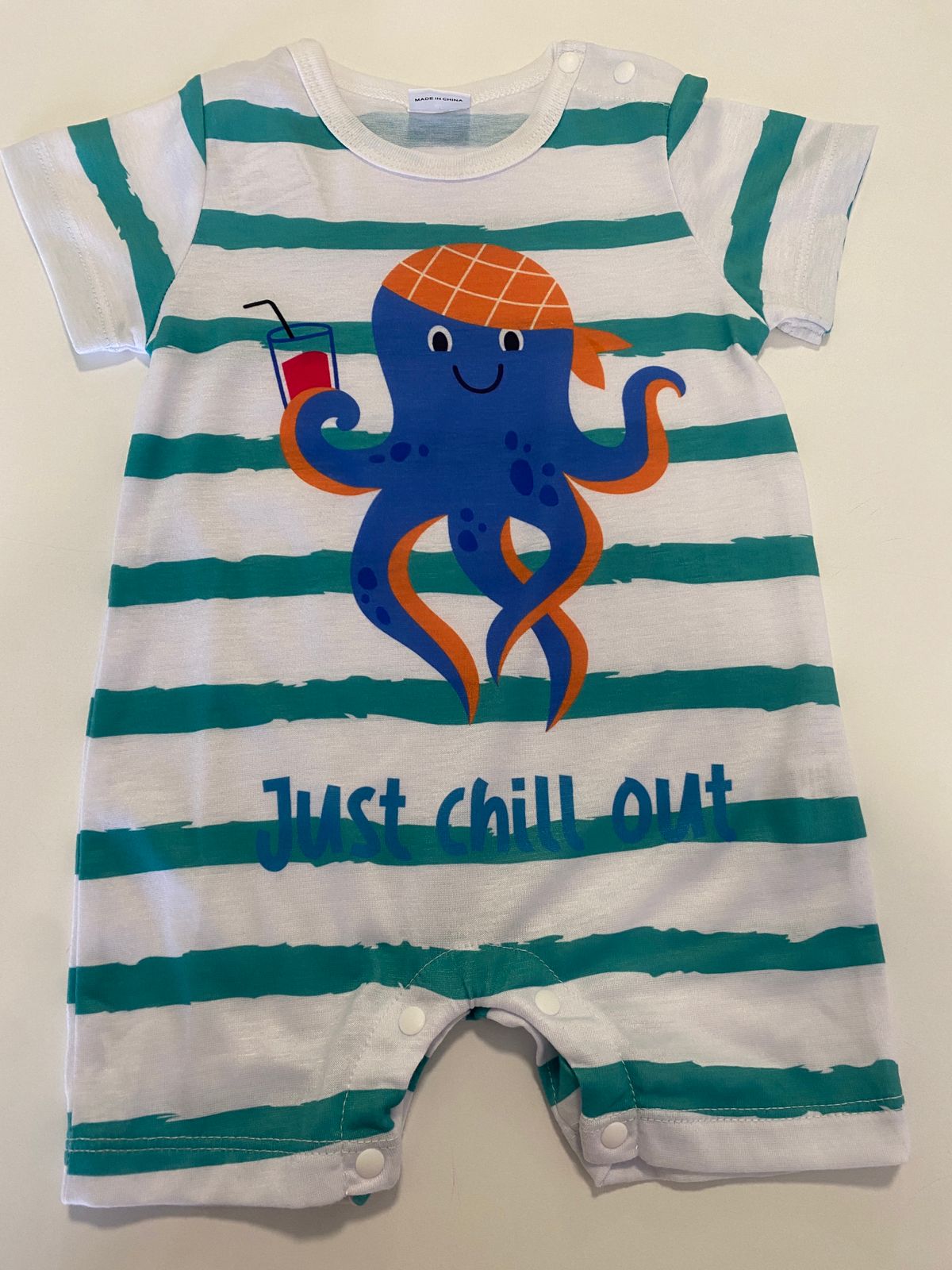 Jardineira Listrada Polvo