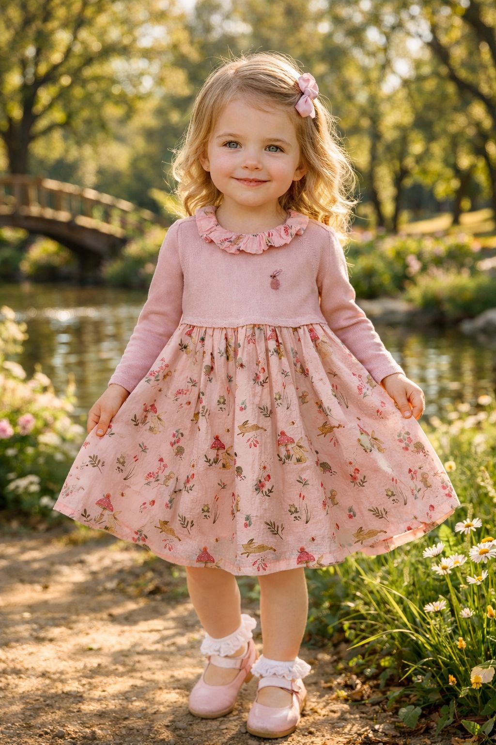 Vestido Estampado Coelha