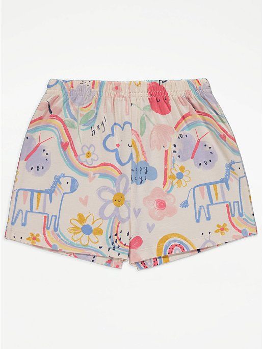 Conjunto Estampado , Morango,  Bege floral, Rosa floral