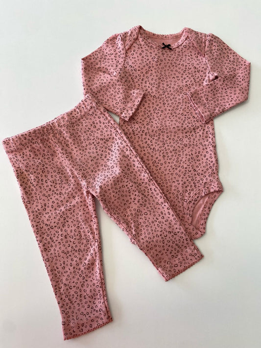 Conjunto Body Manga Longa com  Calça