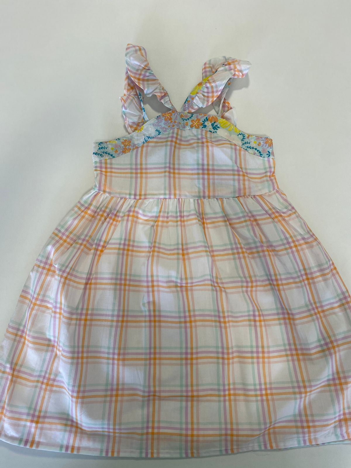 Vestido Estampado e Listrado