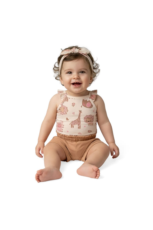 Conjunto Body Shorts