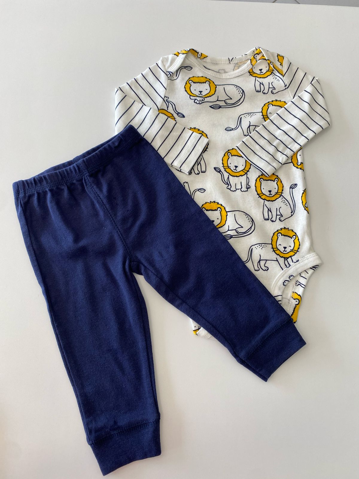Conjunto Body Manga Longa com  Calça