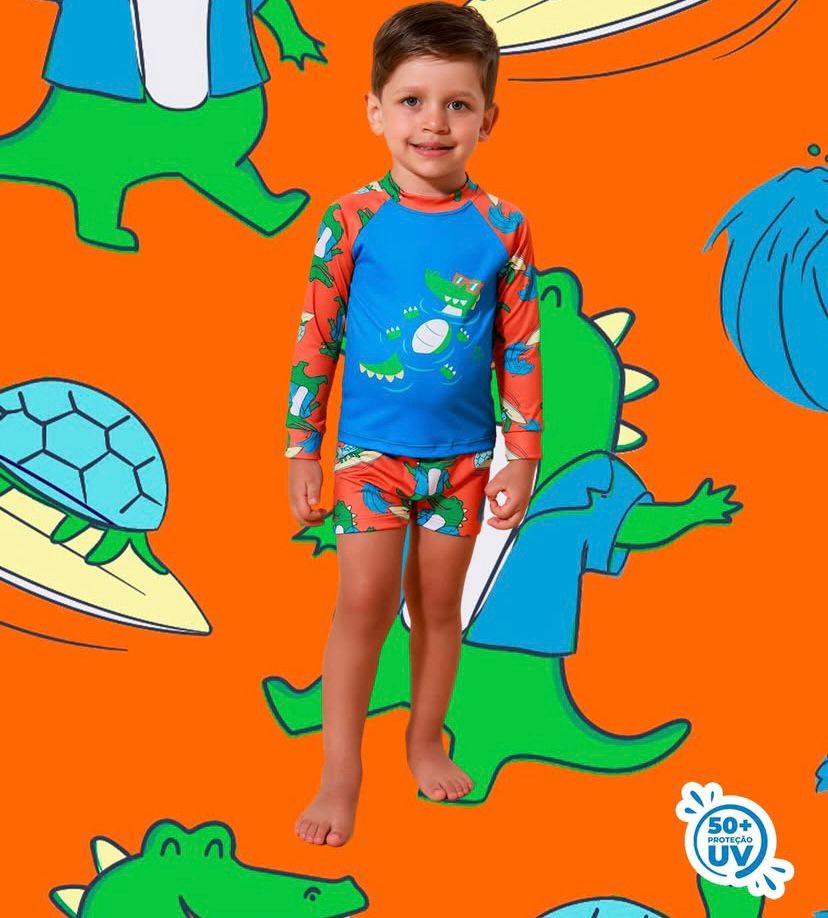 Conjunto Camiseta e Sunga