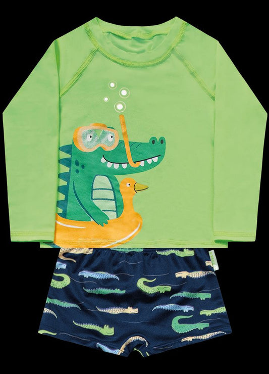 Conjunto Camiseta Manga Longa e Sunga
