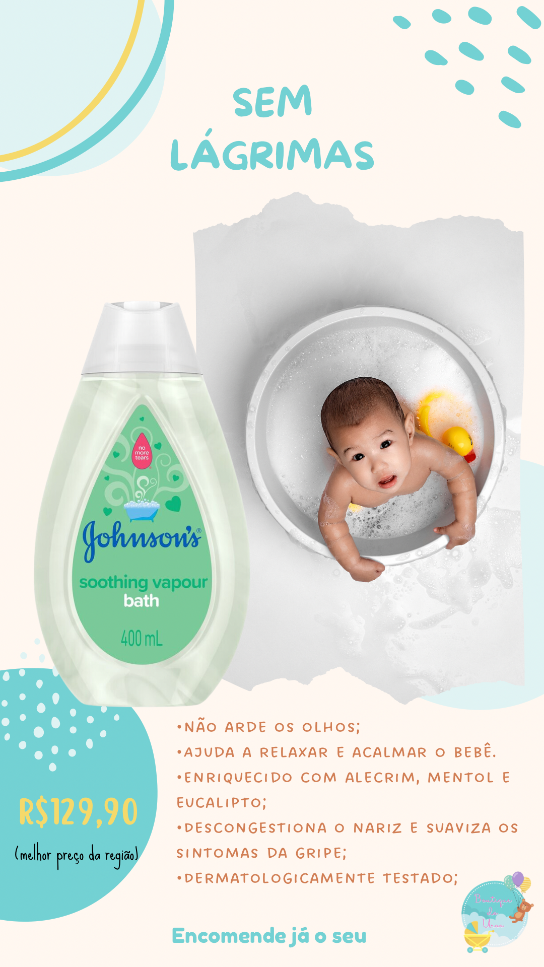 Gel de Banho Johnsons
