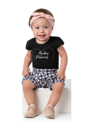Conjunto de Body e Shorts