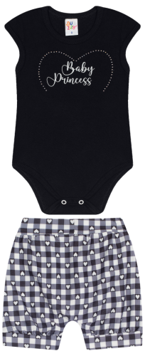 Conjunto de Body e Shorts
