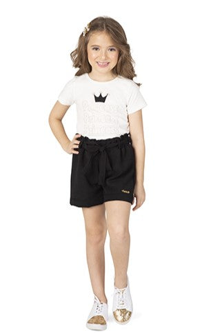 y Conjunto Blusa Princess e Shorts Clochard