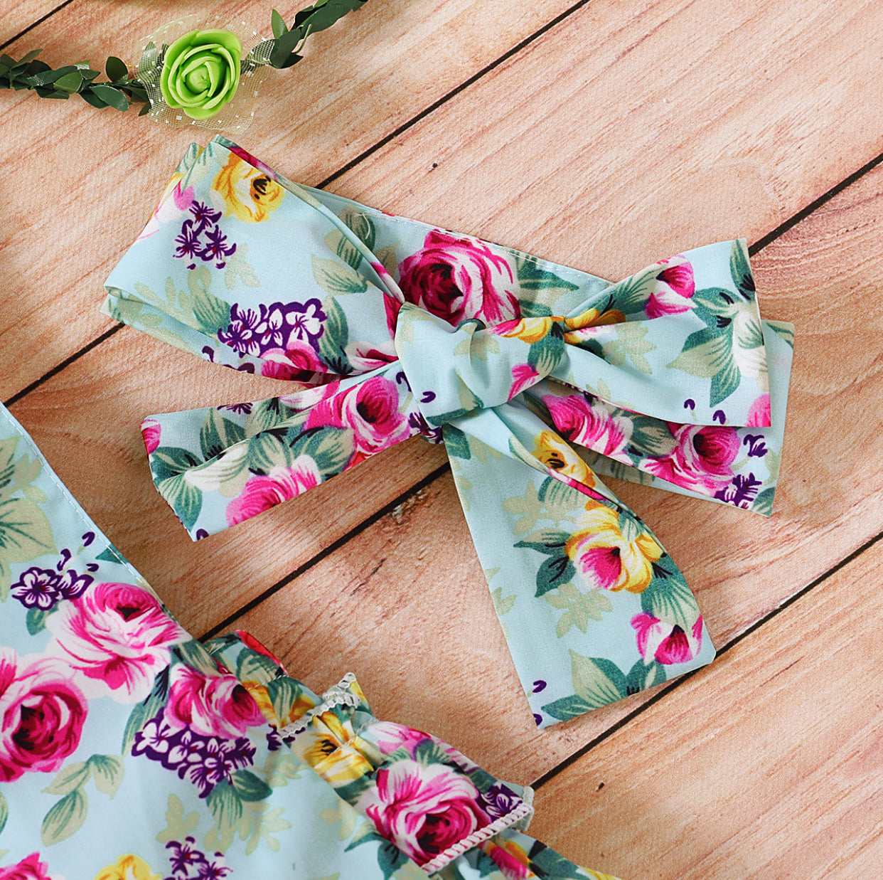 Y Romper Azul Floral