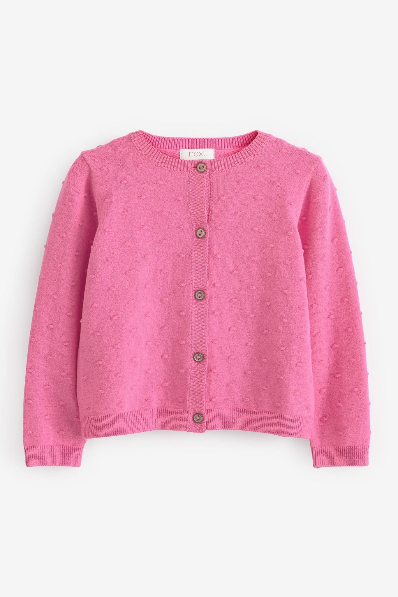 Cardigan Bolinha Pink