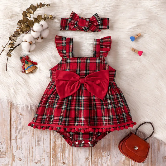 y Romper de Natal Xadrez