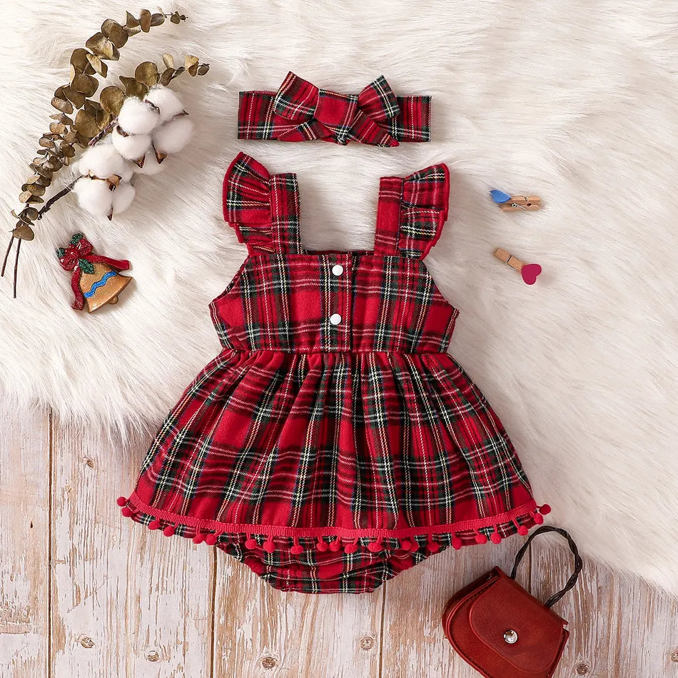y Romper de Natal Xadrez