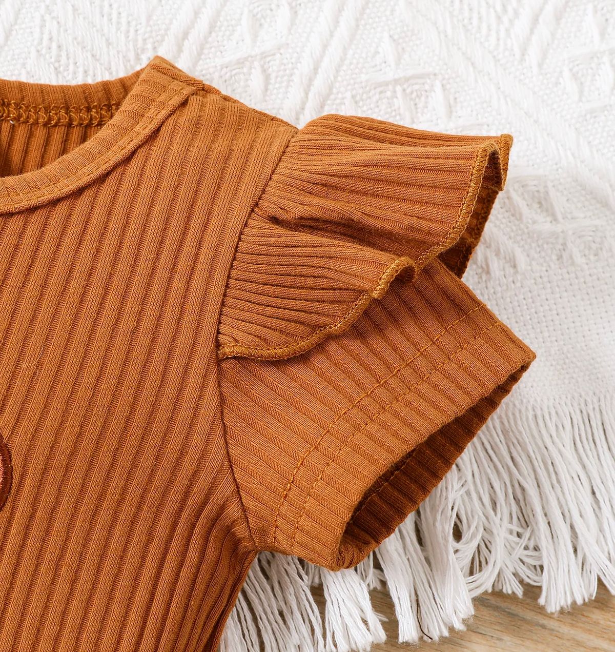 Conjunto Menina Xadrez e Marron