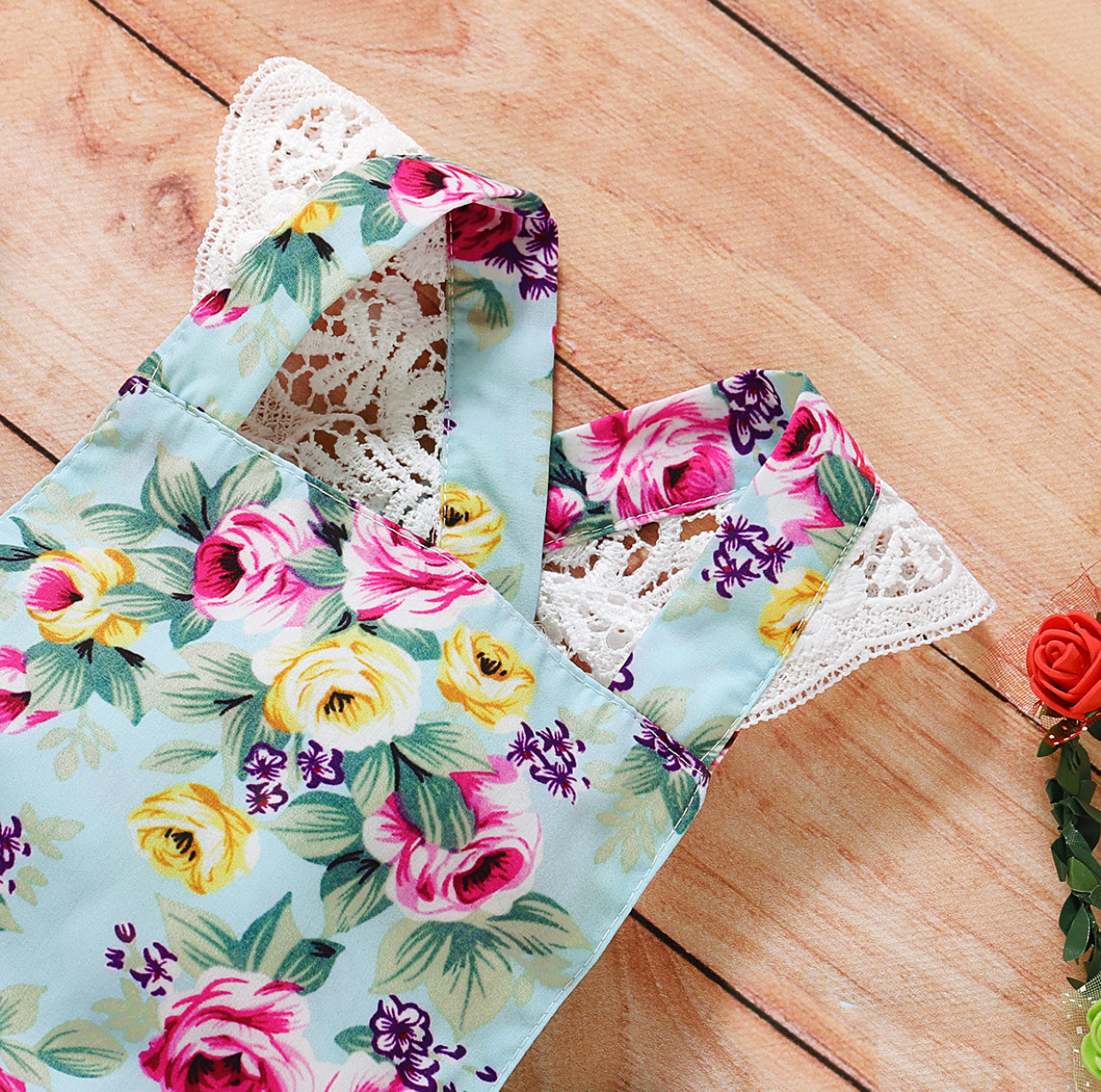 Y Romper Azul Floral