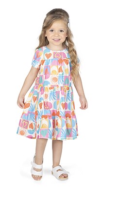 y Vestido Sol e Corações