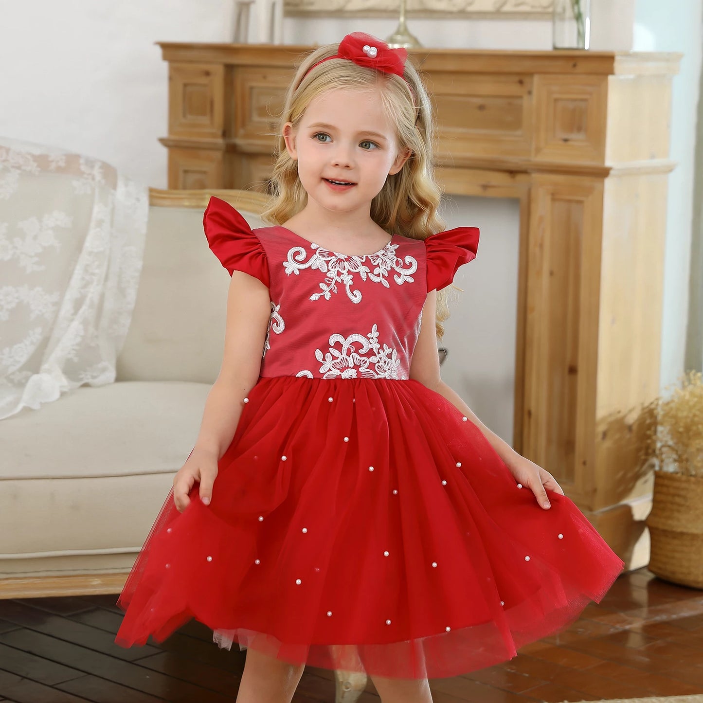 y Vestido Vermelho de Perola