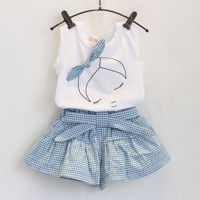 y Conjunto Regata Xadrez Azul