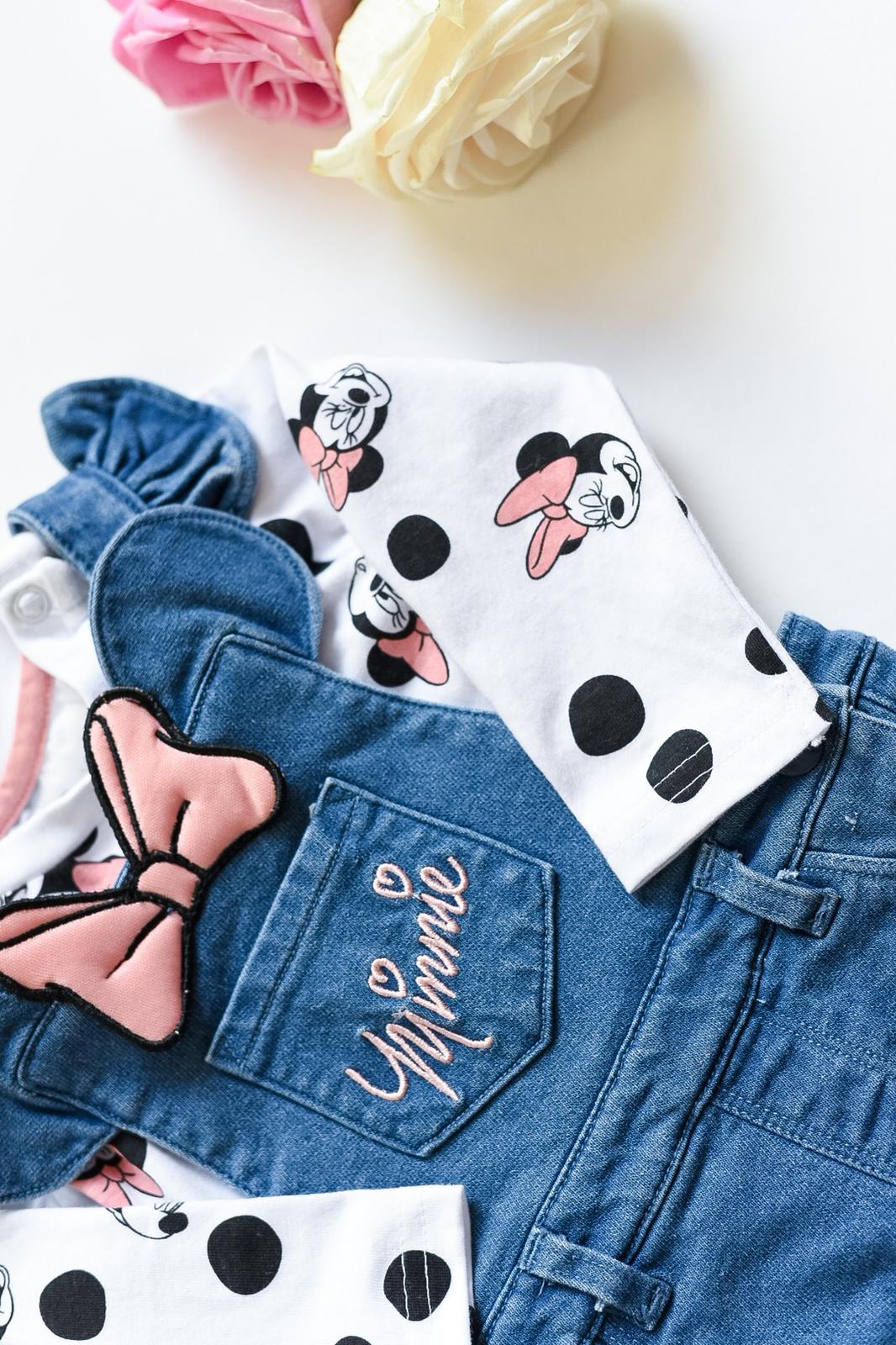 Y Jardineira jeans Minnie