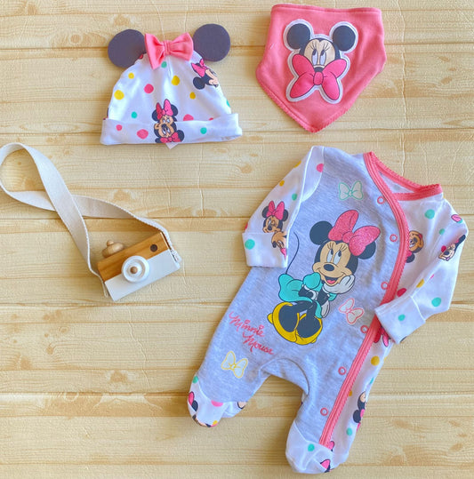 y Macacão da Minnie