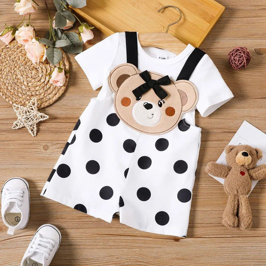 Y Jardineira de Urso com Bolinha